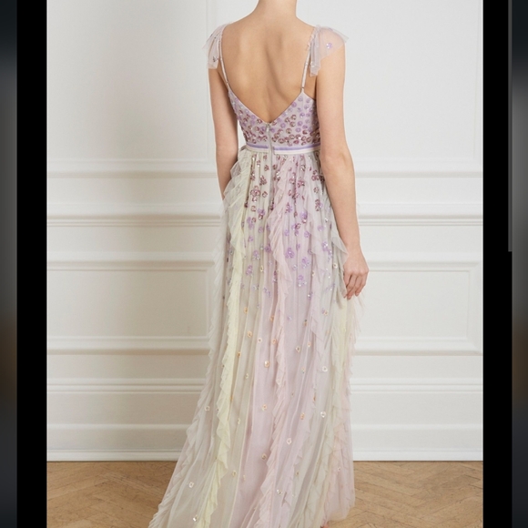 BHLDN Needle & Thread Dress size US 0 $600 - Picture 5 of 13